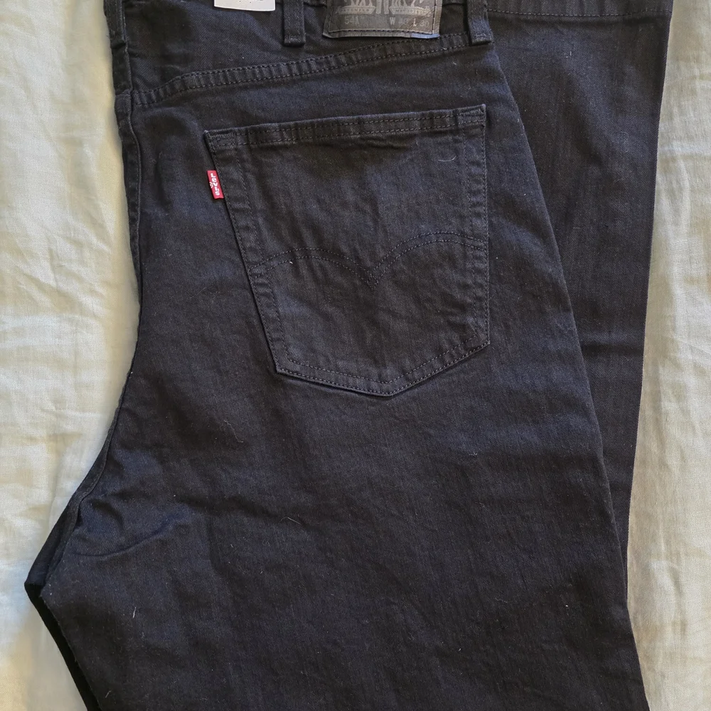 Levi's Black 541 Athletic Taper Denim Jeans - Picture 2 of 4